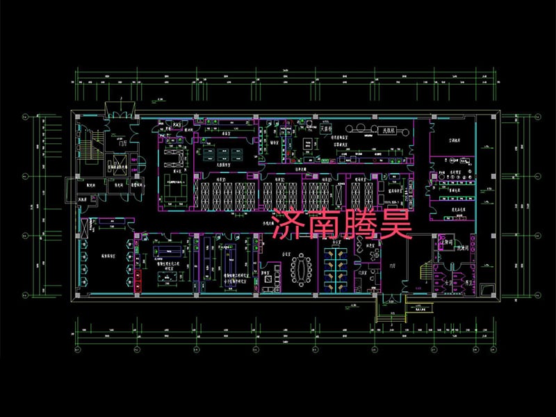 2000平米小黄片在线播放室平面设计图